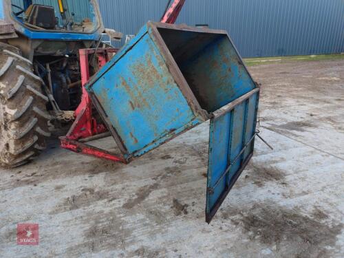 HOMEMADE HYDRAULIC TIPPING LINK BOX