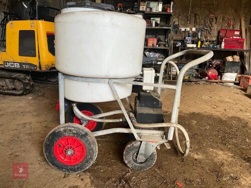 MOTORISED JFC PUMP CALF MILK TROLLEY