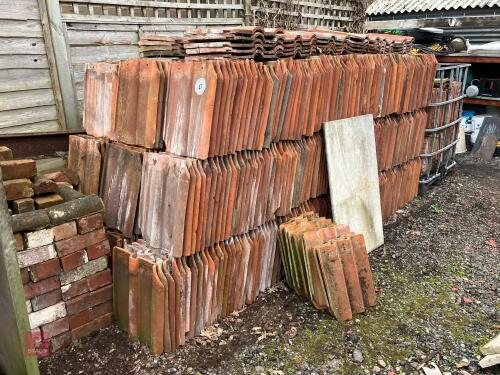 LARGE QTY OF MIXED CLAY TILES