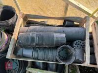 QTY OF 12CM ROUND PLANT POTS - 2