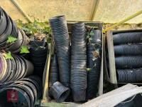 QTY OF 12CM ROUND PLANT POTS - 3