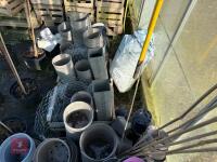 LARGE QTY OF MIXED PLANT POTS - 10