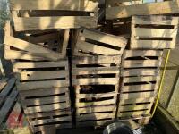 24 X WOODEN CRATES - 2