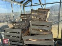 24 X WOODEN CRATES - 3