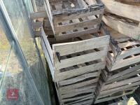 24 X WOODEN CRATES - 8