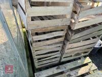 24 X WOODEN CRATES - 9