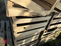24 X WOODEN CRATES - 12