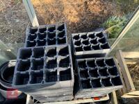 LARGE QTY OF MIXED PLANT POTS - 5