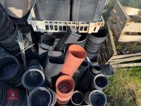 LARGE QTY OF MIXED PLANT POTS - 6