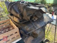 LARGE QTY OF GROUND SHEETS - 6