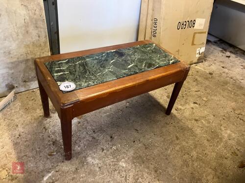 MARBLE TOP TABLE (187)