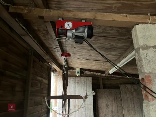 SEALEY 250KG POWERHOIST/WINCH (138)