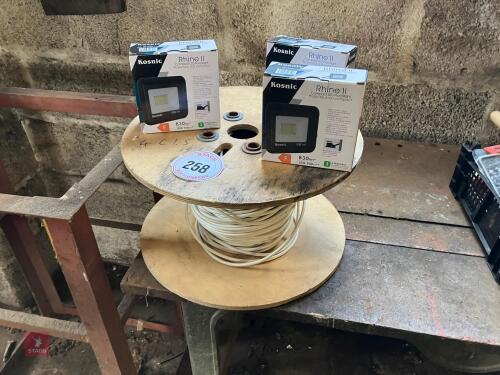EXTERIOR LIGHTS AND CABLING (258)