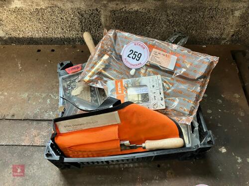 CHAIN SAW CHAINS AND ACCESSORIES (259)