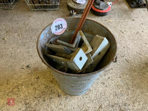 BUCKET OF BRACKETS (283)