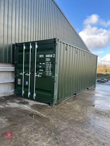 20' SHIPPING CONTAINER