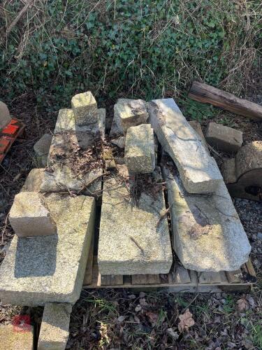 PALLET OF GRANITE