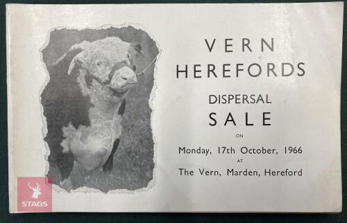 DISPERSAL/REDUCTION SALE CATALOGUES