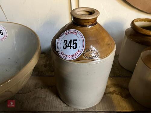 POSSIL POTTERY, GLASGOW STONE JAR (345)