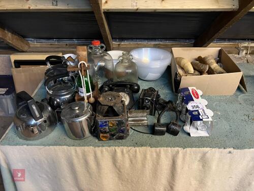 VARIOUS VINTAGE ANTIQUITIES (356)