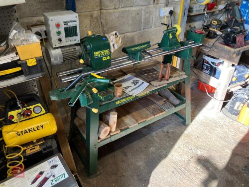 RECORD POWER CL4 WOODWORKING LATHE
