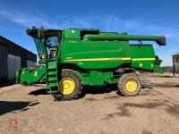 2012 JOHN DEERE T550 HILLMASTER COMBINE
