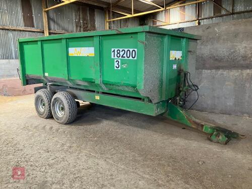 AW 8 TON M8 GRAIN/SILAGE TRAILER