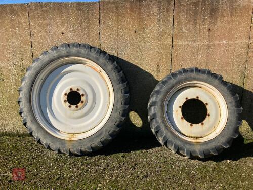 SET OF STOCKS AG ROW CROP WHEELS/TYRES