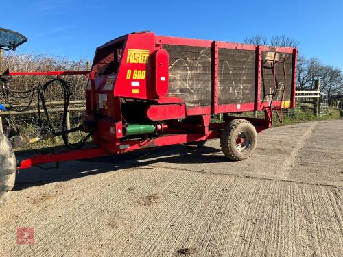 2009 FOSTER D600 FEEDER WAGON