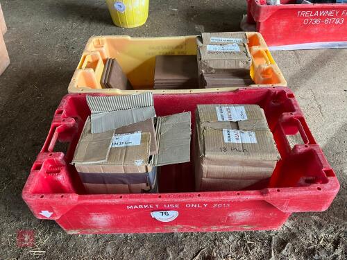 2 CRATES OF TILES (76)