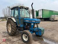 1990 FORD 7610 2WD TRACTOR - 7