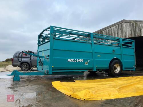 ROLLAND ROLLVAN 64 LIVESTOCK TRAILER