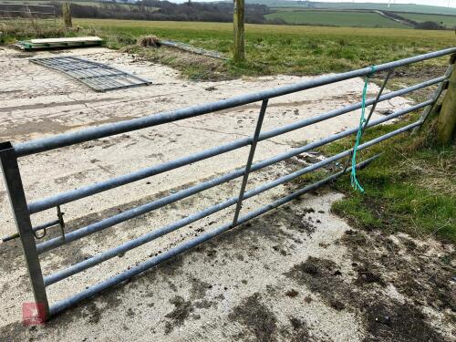 4 MIXED HD GALVANISED YARD GATES