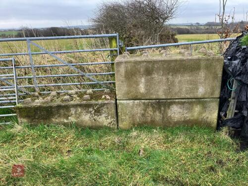 3 CONCRETE LEGO BLOCKS