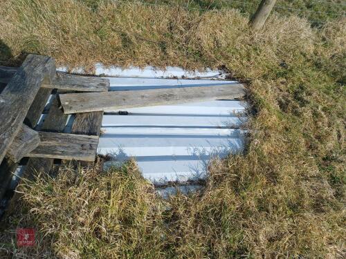 0.5M X 2.5M TIN ROOF