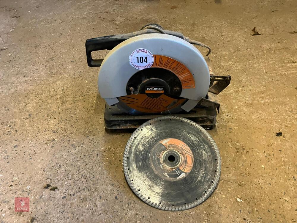 EVOLUTION 14'' 240V CHOP SAW