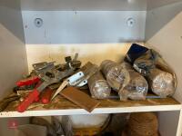 CUPBOARD OF SAND PAPER/FIXING/TOOLS - 4
