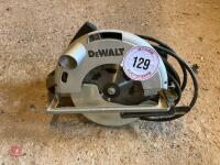 DEWALT DW62 240V SKILL SAW - 5
