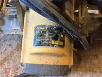 DEWALT DW62 240V SKILL SAW - 6