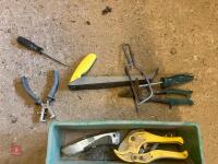 BOX FULL OF HAND TOOLS - 6