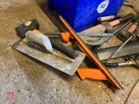 BOX OF ASSORTED HAND TOOLS - 7