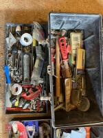 2 X PLASTIC TOOL BOXES AND CONTENTS - 10