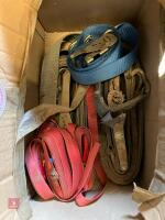 BOX OF MIXED RACHET STRAPS - 6