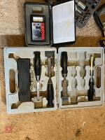 CHISELS/SAW/MOISTURE METER & SOCKET SET - 3