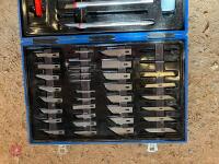 SMALL CHISEL SET & CRAFT KNIFE SET - 4