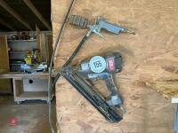 SENCO AIR NAIL GUN AND TYRES - 2