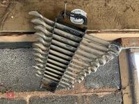 SET OF KAMASA METRIC SPANNERS - 2