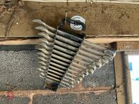 SET OF KAMASA METRIC SPANNERS - 6