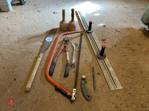 QUANTITY OF VARIOUS HAND TOOLS