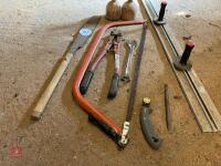 QUANTITY OF VARIOUS HAND TOOLS - 7